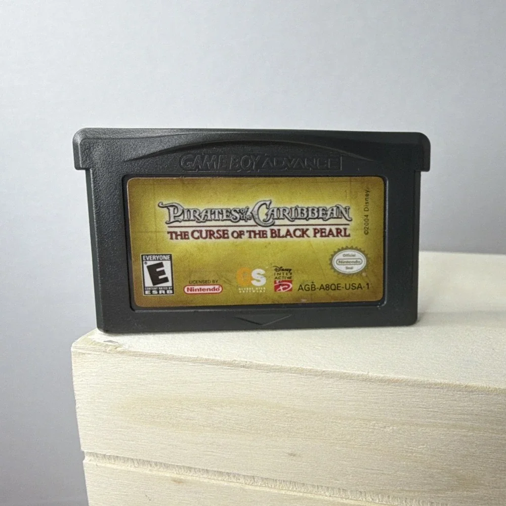 Nintendo GB Advance - Wild Thornberrys , Pirates of Caribbean, Candy Land Memory
